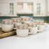 Frill Cream Ovule Tea Cups Set of 6, 150ML